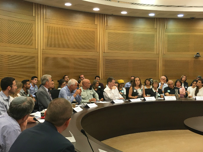 Wings Invited to Knesset Caucus